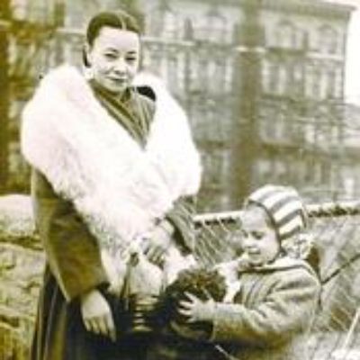 A rare picture of Mayme Hatcher Johnson, the wife of Bumpy Johnson.